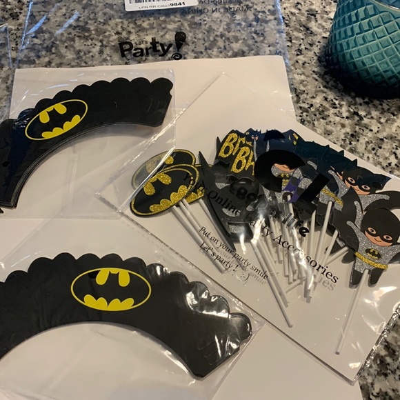 Batman party set - Picture 1 of 3